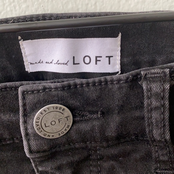Loft Black Skinny Jeans - Picture 2 of 3